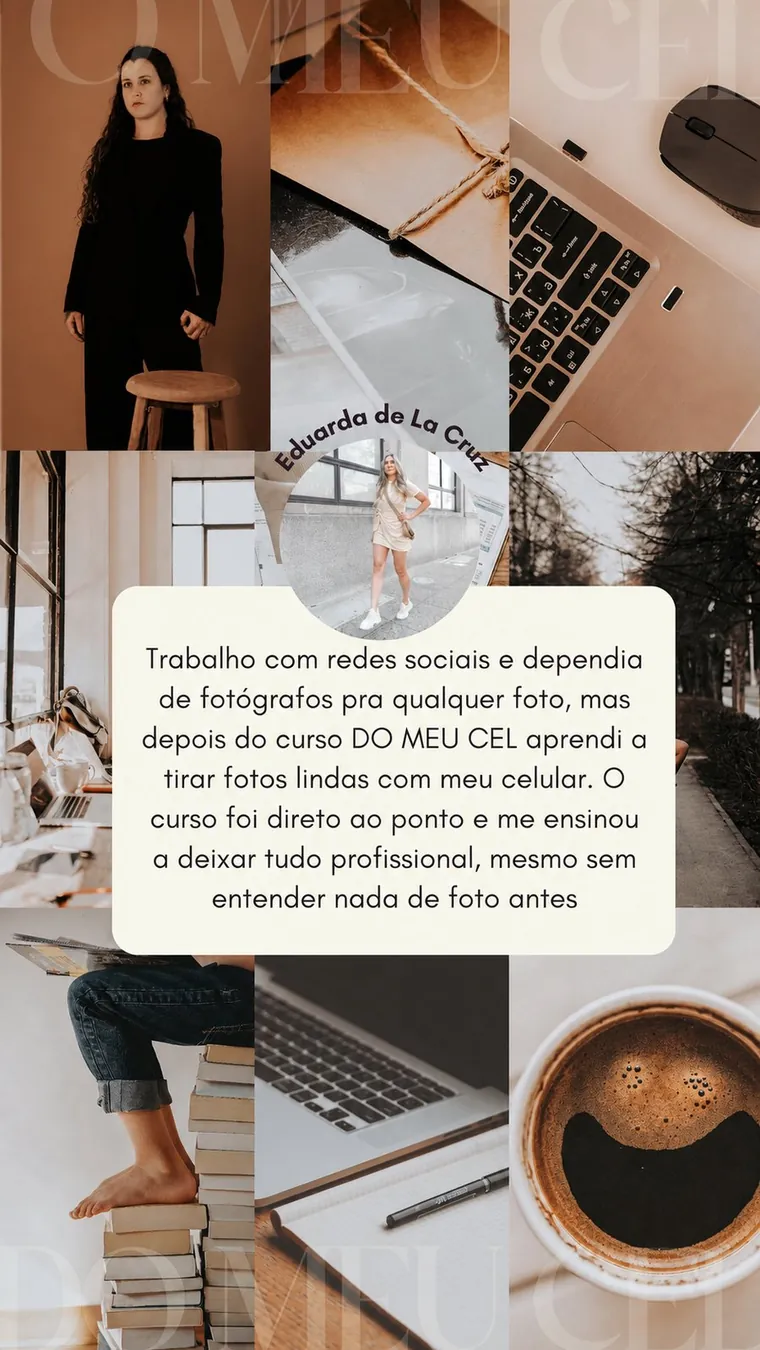 Depoimento de aluna do Do Meu Cel