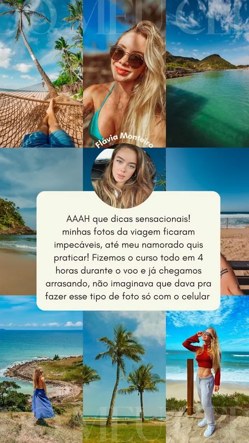 Depoimento de aluna do Do Meu Cel
